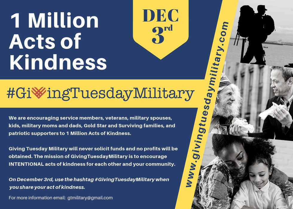Giving Tuesday Military