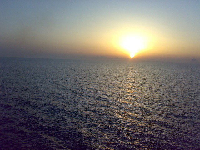 Sunset voyage