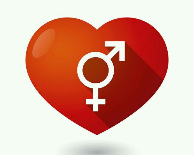 Transgender Symbol Heart